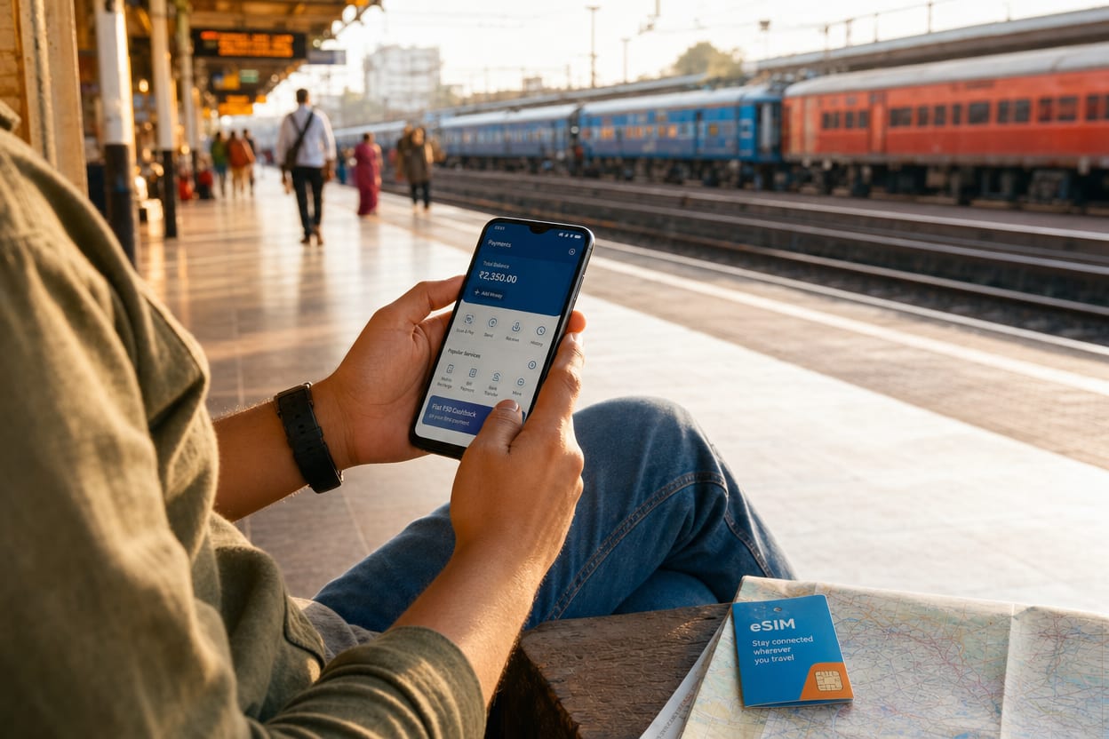 Digital unterwegs in Indien 2026: Bezahlen, SIM & Apps für entspannte Erstbesucher